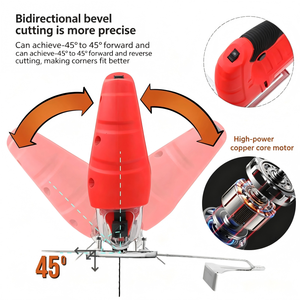 Reciprocating Saw 710W 150mm Cutting Depth Electric Corded Wood Cutting <b>Tool</b> - Product Image 4