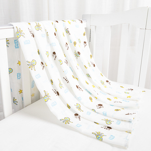 Động Vật Đảng Bé Bọc Trẻ Con Bằng Tả Muslin Cotton Chăn Bền Vững Bé Chăn - Product Image 5