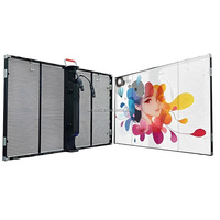 Écran LED intérieur P3.91 à grille haute transparence, mur vidéo LED pour vitrine de bijouterie, magasin de détail haut de gamme