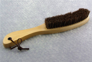 Horsehair Brush Wooden Handle Cleaning Brush for Furniture Clothes Coat Suit Lint Clothe Soft <b>Polishing</b> Tool <b>Car</b> Seat Cloth Care - Product Image 3