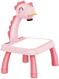 Toptan sıcak satış çocuk oyuncak projektör çizim kurulu masa boyama projektör yürümeye başlayan çocuk oyuncak eğitim çizim oyun seti - Product Image 2