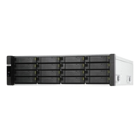 QNAP ES1686dc R2 Dual Controller NAS 16-Bay SAS, Dual Xeon D 8-Core 1.9GHz, 64GB RAM, 4x10GbE SFP+, Penyimpanan dengan Ketersediaan Tinggi