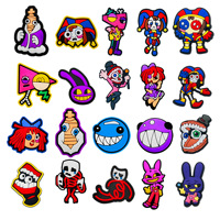 Nouvelles figurines magiques HY, accessoires de chaussures en PVC pour sabots, fleurs décoratives, boucles de chaussures, accessoires de chaussures DIY amovibles, décorations pour sabots