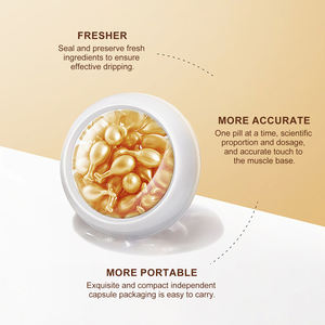 Yeni gelmesi doğal yüz kapsül Serum anti-kırışıklık hafifletmek ince çizgiler nemlendirici sıkı cilt Anti-Aging C vitamini yüz/göz/boyun - Product Image 3