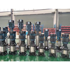 سدل عمودي متعدد المراحل للمياه النظيفة لخط أنابيب معزز دوران إمدادات المياه بالضغط المستمر - Product Image 4