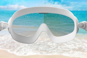 <span class=keywords><strong>Lunettes</strong></span> <span class=keywords><strong>de</strong></span> <span class=keywords><strong>natation</strong></span> <span class=keywords><strong>de</strong></span> sécurité en silicone PC pour femmes et hommes, anti-buée, <span class=keywords><strong>polarisées</strong></span>, protection UV, verres miroir, tendance, en stock, vente en gros usine 2026 - Product Image 4