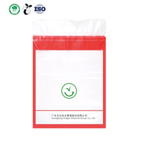 Tengen personnalisé auto-scellant expédition plastique livraison inviolable sac de sécurité évident pour l'argent de banque