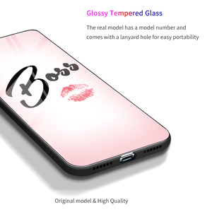 เคสโทรศัพท์กระจกลายอนิเมะสำหรับ <span class=keywords><strong>Iphone</strong></span>,เคสฝาแก้วสำหรับ <span class=keywords><strong>Iphone</strong></span> 13 12 Pro Max Xr Xs A51 A71 S10 S20 S21 - Product Image 3