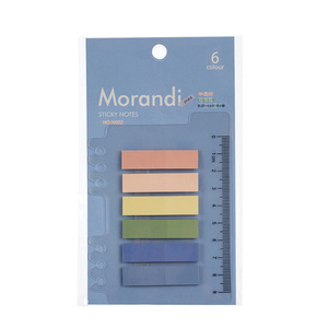 Notes autocollantes transparentes Morandi, marque-pages index, étiquettes mémo autocollantes pour le bureau, l'école, vente en gros - Product Image 3