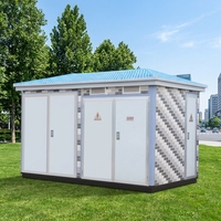 Poste de transformation compact Ring Main Unit 11kV 500kVA 1000kVA 2000kVA avec panneau basse tension pour réseau urbain