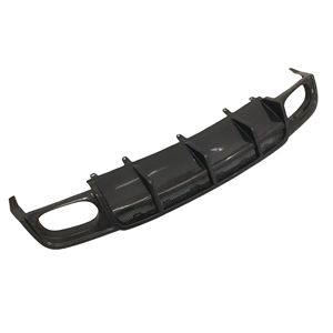 2016-2018 édition <span class=keywords><strong>A6</strong></span> S6 lèvre de pare-chocs arrière pour <span class=keywords><strong>AUDI</strong></span> mise à niveau Premium Kit de carrosserie en Fiber de carbone sortie d'usine véritable lèvre arrière en Fiber de carbone - Product Image 1