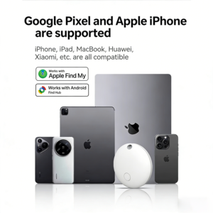 Mini Rastreador GPS Inteligente de Doble Sistema, Localizador de Llaves para Mascotas, Dispositivo de Rastreo, Encuentra Mi AirTag para Apple IOS y Google Android para Airtag - Product Image 5