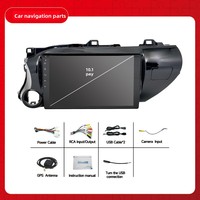 Pour Toyota Hilux 2016-2018 Écran tactile Électronique automobile Autoradio Android Navigateur Stéréo Lecteur DVD