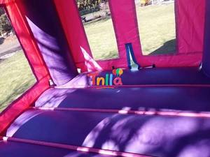 Château <span class=keywords><strong>Gonflable</strong></span> Extérieur/Intérieur en PVC avec Toboggan et Trampoline – Grande Vente - Product Image 6