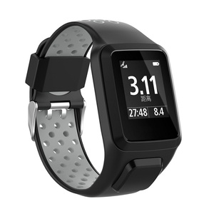Pulsera de dos colores para <span class=keywords><strong>TomTom</strong></span> Runner 2 3 Spark 3 Cardio Adventurer Sport correa de <span class=keywords><strong>reloj</strong></span> de silicona - Product Image 3