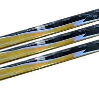 Bâtons de hockey sur glace 100 % fibre de carbone de haute qualité, série ovale pleine couleur, vente chaude, usine chinoise JR INT SR, vente en gros