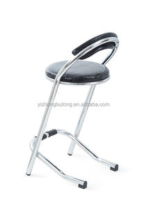 كرسي معدني بتصميم حديث شائع للمول في الهواء الطلق بار حانة المطبخ غرفة المعيشة مقهى متجر مكتب كازينو الجلود - Product Image 3