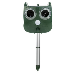 Repelente Ultrasónico de Animales, Repelente de Roedores Solar, Repelente de Aves con Sensor Infrarrojo - Product Image 1