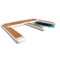 Bateau flottant plate-forme pneumatique canapé bateau gonflable pontons jet ski dock flottant