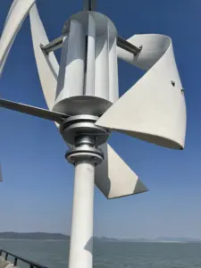 Fabricantes de China <span class=keywords><strong>VAWT</strong></span> CE alta calidad 1KW turbina eólica de eje Vertical arranque de baja velocidad del viento 12/24V Vertical Dynamo Gene - Product Image 3