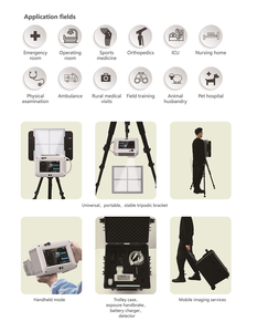 Detector de Painel Plano Sem Fio de Baixa Dose, Máquina de Raio-X Portátil com Tela Touch de 7 polegadas, Diagnóstico Médico com Mais de 120 Imagens - Product Image 4