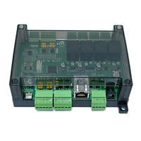 Módulo de Control IO MODBUS TCP/IP RS485 con 4 Entradas Digitales, 4 Salidas de Relé Electromagnético, 8 Entradas Analógicas y 2 Salidas Analógicas DIN