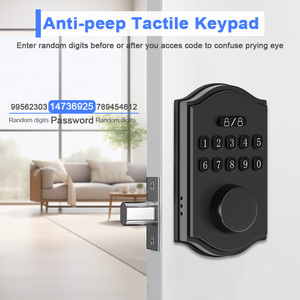 Código de teclado barato Wifi Contraseña inalámbrica Precio Cerradura de puerta inteligente digital Oficina en casa - Product Image 4