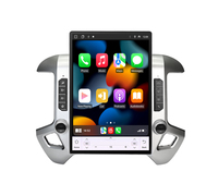 Sistema de Navegación Inteligente para Automóvil Android Tesla de 15.6 Pulgadas Krando para Chevrolet Silverado GMC Sierra 2013-2020, Pantalla Táctil, GPS, DSP, Estéreo