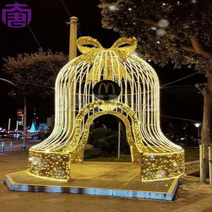 ไฟกระดิ่งคริสต์มาส LED สำหรับตกแต่งภายนอกอาคาร กันน้ำ - Product Image 6