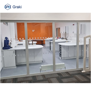 0.5 घंटे फायर रिटनेंट स्टील विभाजन आग गोदाम जिम और अस्पताल के लिए आधुनिक डिजाइन - Product Image 5