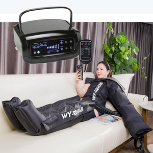 360 ° tất cả các gói thoát bạch huyết cánh tay eo hip chân Massager nén phục hồi khởi động 4-buồng Máy massage áp lực - Product Image 6