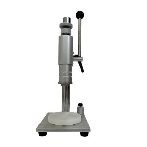 Macchina per la chiusura della macchina per la chiusura della macchina per il profumo di plastica Semi automatica e pneumatica in vetro - Product Image 4
