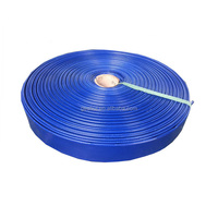 Tuyau plat flexible en PVC pour l'irrigation agricole, de 1, 2, 3, 4, 6, 8, 10 et 12 pouces, pour pompe à eau