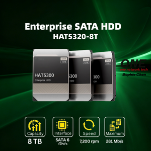 DiskStation SATA 3.5 HDD NAS Enterprise Syn01ogy HAT5320 4TB / 8TB Baru Asli - Product Image 1