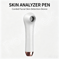 Analyseur de peau filaire J1, appareil portable de détection de la peau du visage, compatible avec IOS, Android, Harmony OS, pour salon de beauté et usage domestique