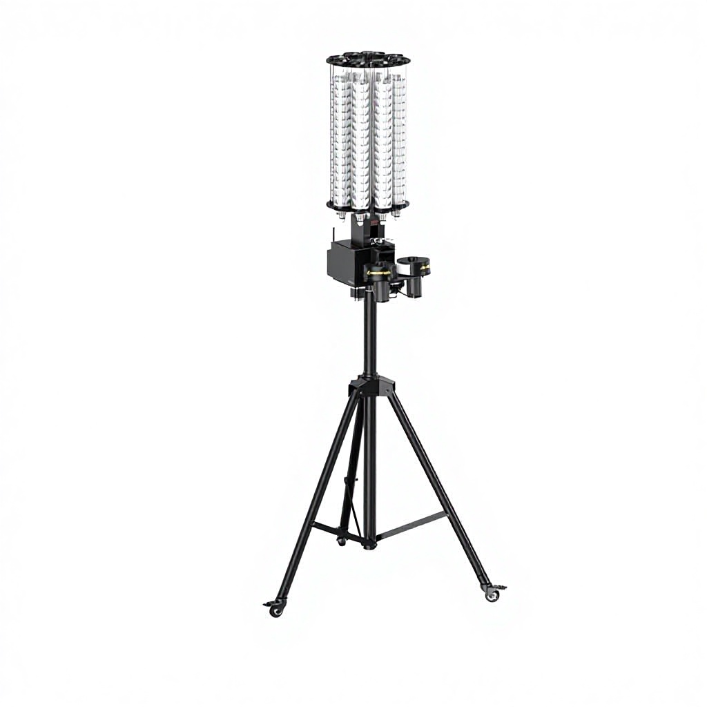 Aidibao A280 Professional Training Badminton Serve Machine with Adjustable Ball Speed Smart Customizable Ball Path