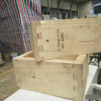 Kit de gabarit automatique CNC pour joints queue de pie, machine à tenons pour le bois, machine à tenonner les joints queue de pie pour la fabrication de tiroirs et d'armoires en bois