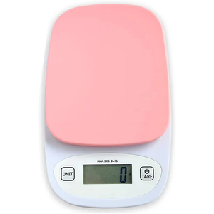 Bilancia da Cucina Digitale con Display LCD, Alimentata a Batteria, in Plastica ABS, 5kg, Colore Personalizzabile, Bilancia per Alimenti - Product Image 2
