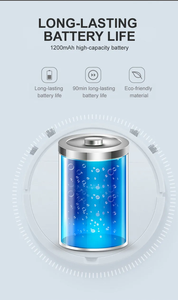 Robot <span class=keywords><strong>aspirateur</strong></span> DWI Dowellin X33, robot de nettoyage, faible <span class=keywords><strong>bruit</strong></span>, idéal pour les poils d'animaux, les tapis, les sols durs, robot intelligent - Product Image 6