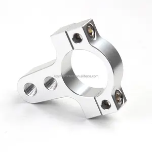 Custom universale CNC in lega di alluminio per moto dumper installare staffa sospensione per moto morsetto righello in titanio