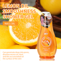 Gel Douche Exfoliant Éclaircissant Nary en Gros 1,38 L à l'Acide de Fruits, Vitamine C Végétale et Amande