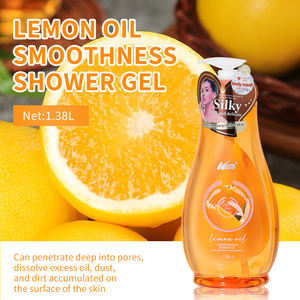 Nary Wholesale 1.38l Moisturizing Shower Gel Set Plant Vitamin c Almond Whitening Exfoliating Skincare Products Bath Wash Lotion - Product Image 2