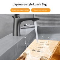 Sac à déjeuner écologique de style japonais en papier DuPont, doublure en aluminium imperméable, grande capacité, pique-nique