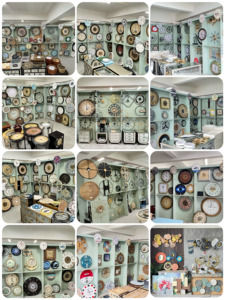 100X50cm usine prix de vente haute brillance peinture métal moderne salon fond silencieux suspendu cristal horloge murale personnalisée - Product Image 2