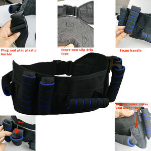 Sabuk pengaman perawatan medis, membantu pasien, sabuk Transfer Gait dengan pegangan untuk ikat pinggang pengangkat orang tua - Product Image 3