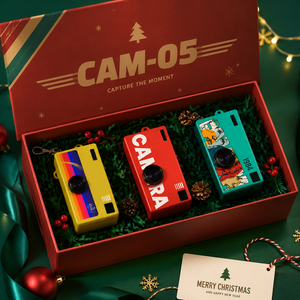 Christmas <b>Mini</b> <b>Camera</b> With Custom Front Design Plastic Novelty Gift For Holiday Celebration - Product Image 2