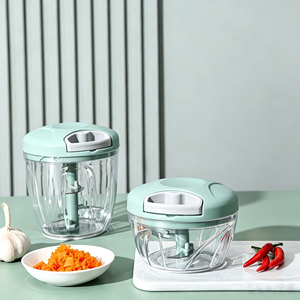 Procesador de Alimentos Compacto sin Electricidad con Cuerda de Tracción de 500ml y 900ml para Compradores Globales a Granel, Procesamiento Rápido de Vegetales - Product Image 4