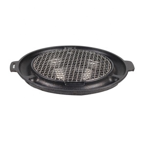 295 Non fumo/330mm commerciale antiaderente piastra per Barbecue coreano in acciaio al carbonio torrefazione accessori per BBQ - Product Image 5