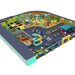 Fabricant agréé, service personnalisé à guichet unique, aire de jeux pour enfants de grande envergure, aire de jeux intérieure commerciale avec zones interactives - Product Image 4