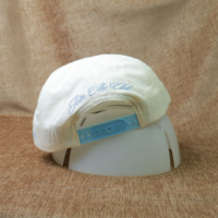 Casquette de baseball ajustable à visière courte, avec broderie 3D personnalisée, à blocs de couleur, visière incurvée et boucle en plastique